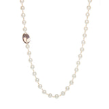 Long pearl necklace Pearl - Gold - Sodini Bijoux