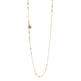 Long necklace Flora - ["Multicolor"] - Sodini Bijoux