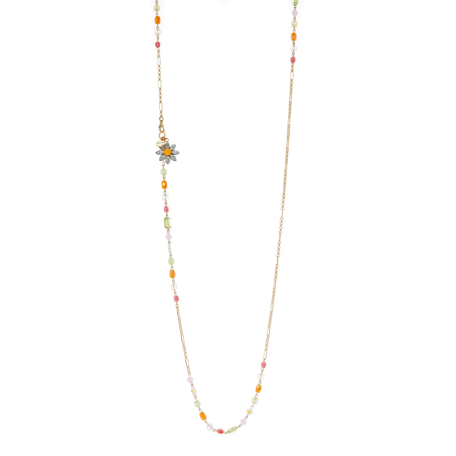 Long necklace Flora - ["Multicolor"] - Sodini Bijoux