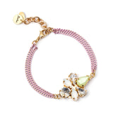 Groumette and insect bracelet Flora - ["Multicolor"] - Sodini Bijoux