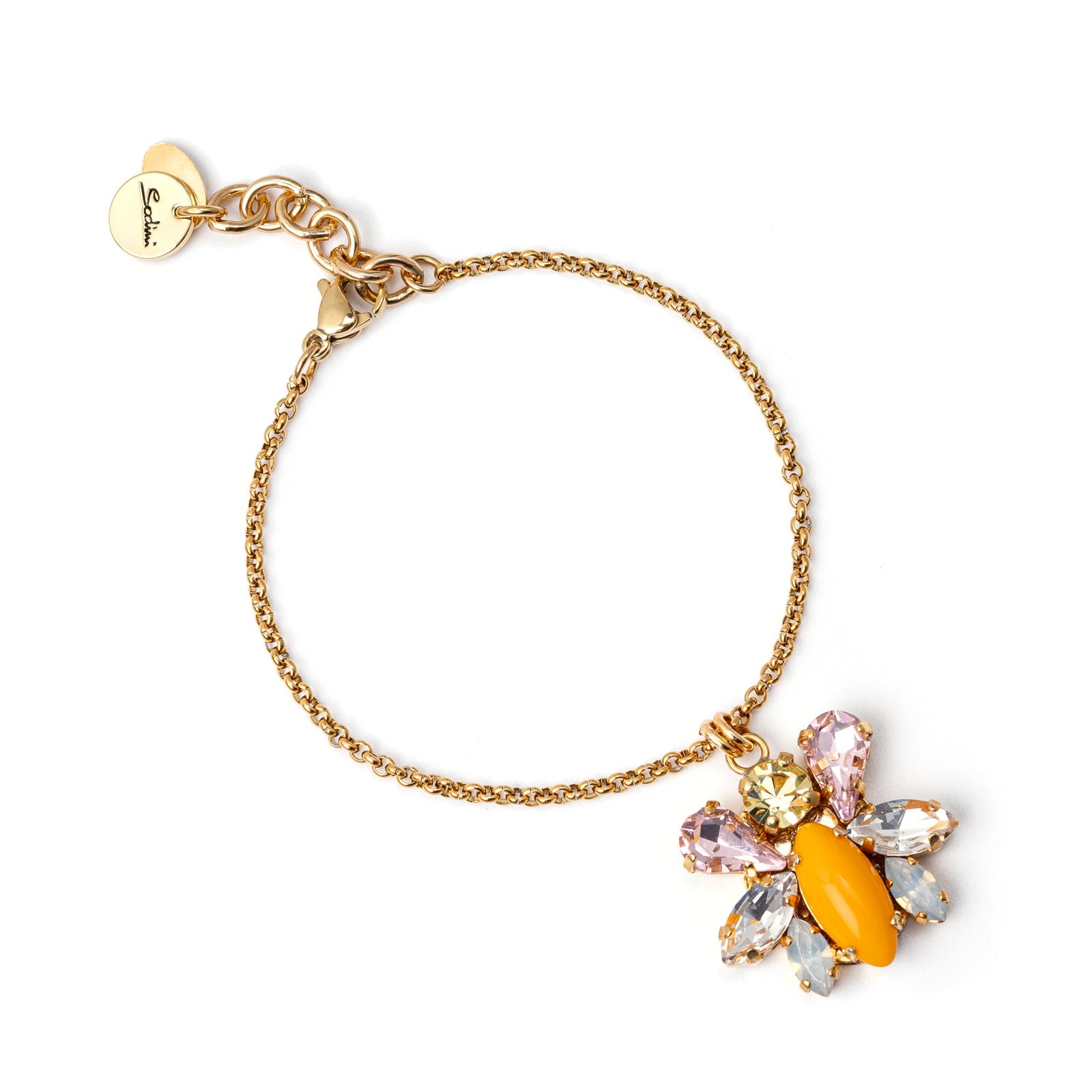 Bracelet with dangling insect Flora - ["Multicolor"] - Sodini Bijoux