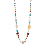 Long necklace Partenope - Multicolor - Sodini Bijoux