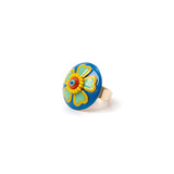 Ring with flower creation Partenope - Multicolor - Sodini Bijoux