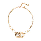 Girocollo con charm a semi cerchi Amaranta - Oro - Sodini Bijoux