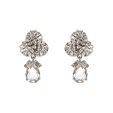 Drop earrings Diana - White - Sodini Bijoux