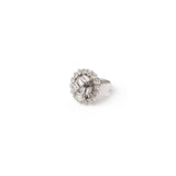 Flower ring Diana - White - Sodini Bijoux