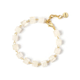 Bracciale a piccoli cubi Kaaba - Bianco - Sodini Bijoux