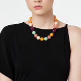 Collana a boule variegate Chantal - Multicolor - Sodini Bijoux