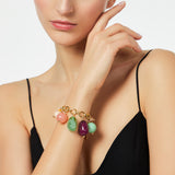 Bracciale a catena e pendenti Chantal - Multicolor - Sodini Bijoux