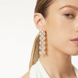 Long earrings Eva - Gold - Sodini Bijoux