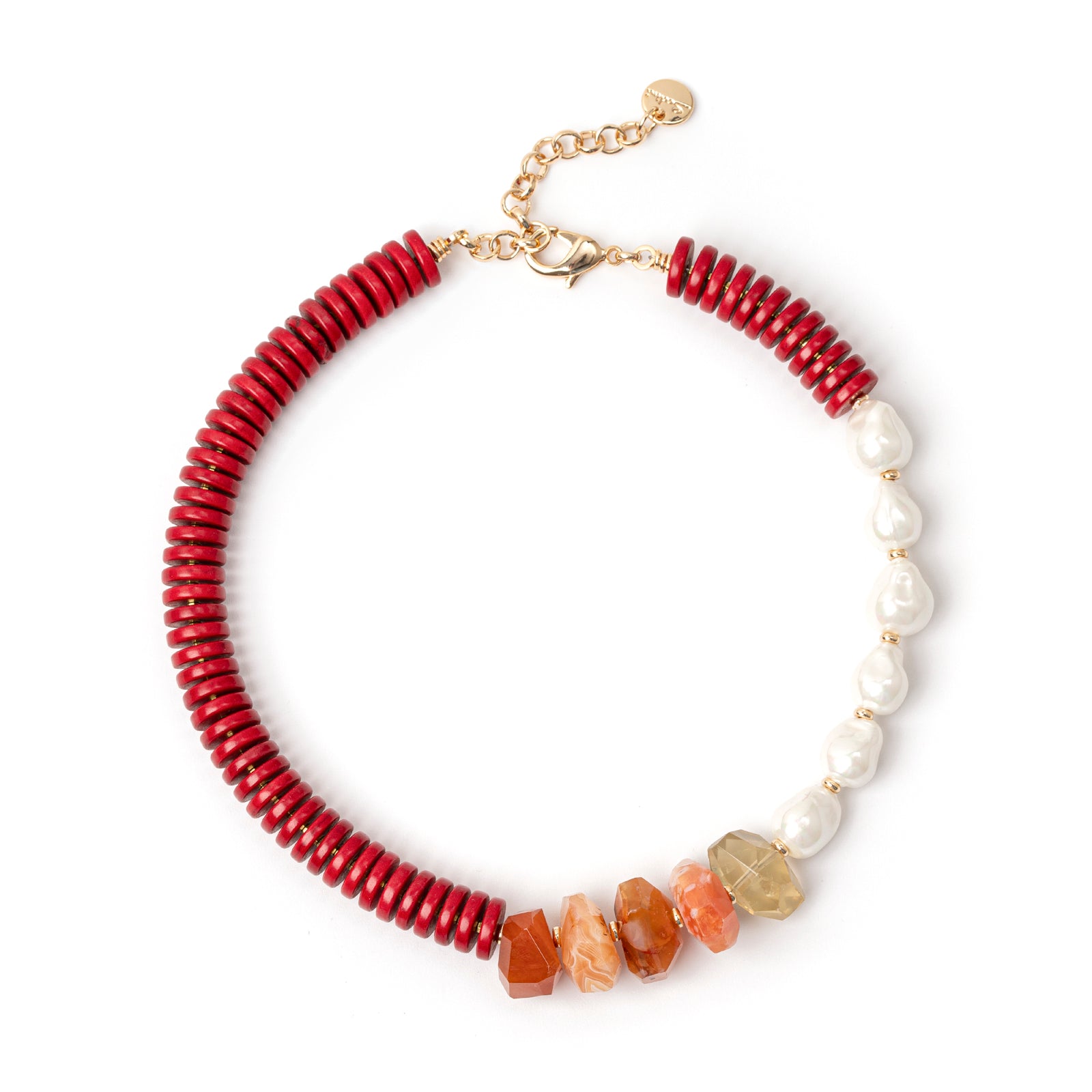 Red Jane, Agate and Jane - Red - Sodini Bijoux