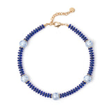 Blue Jane Necklace and Jane - Blue - Sodini Bijoux