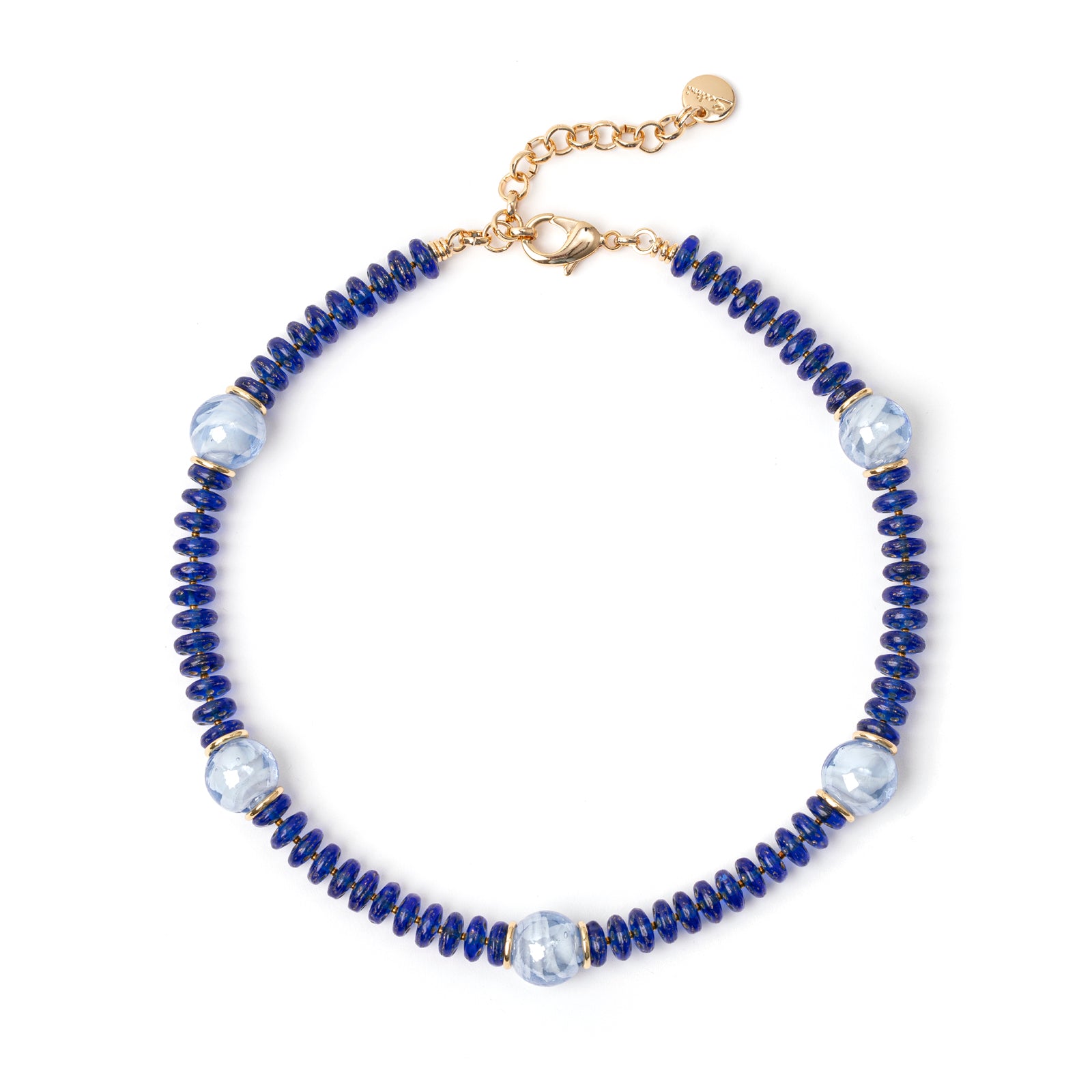 Blue Jane Necklace and Jane - Blue - Sodini Bijoux