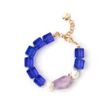 Jane Amethyst, Blue and Jane - Blue - Sodini Bijoux