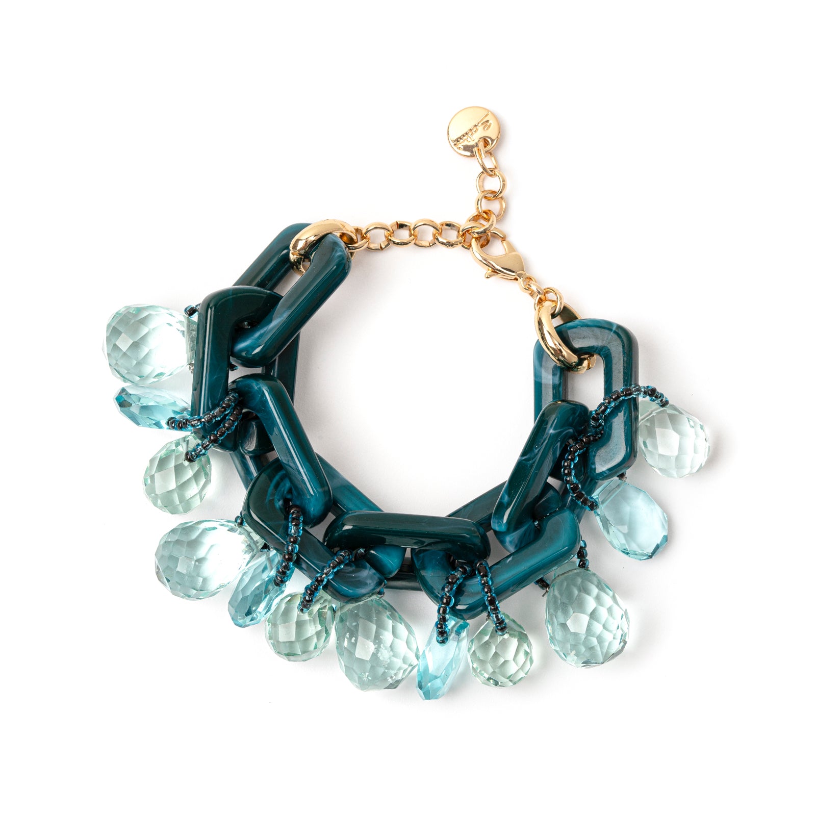 Jane Bracelet with Pearls Jane - Turquoise - Sodini Bijoux