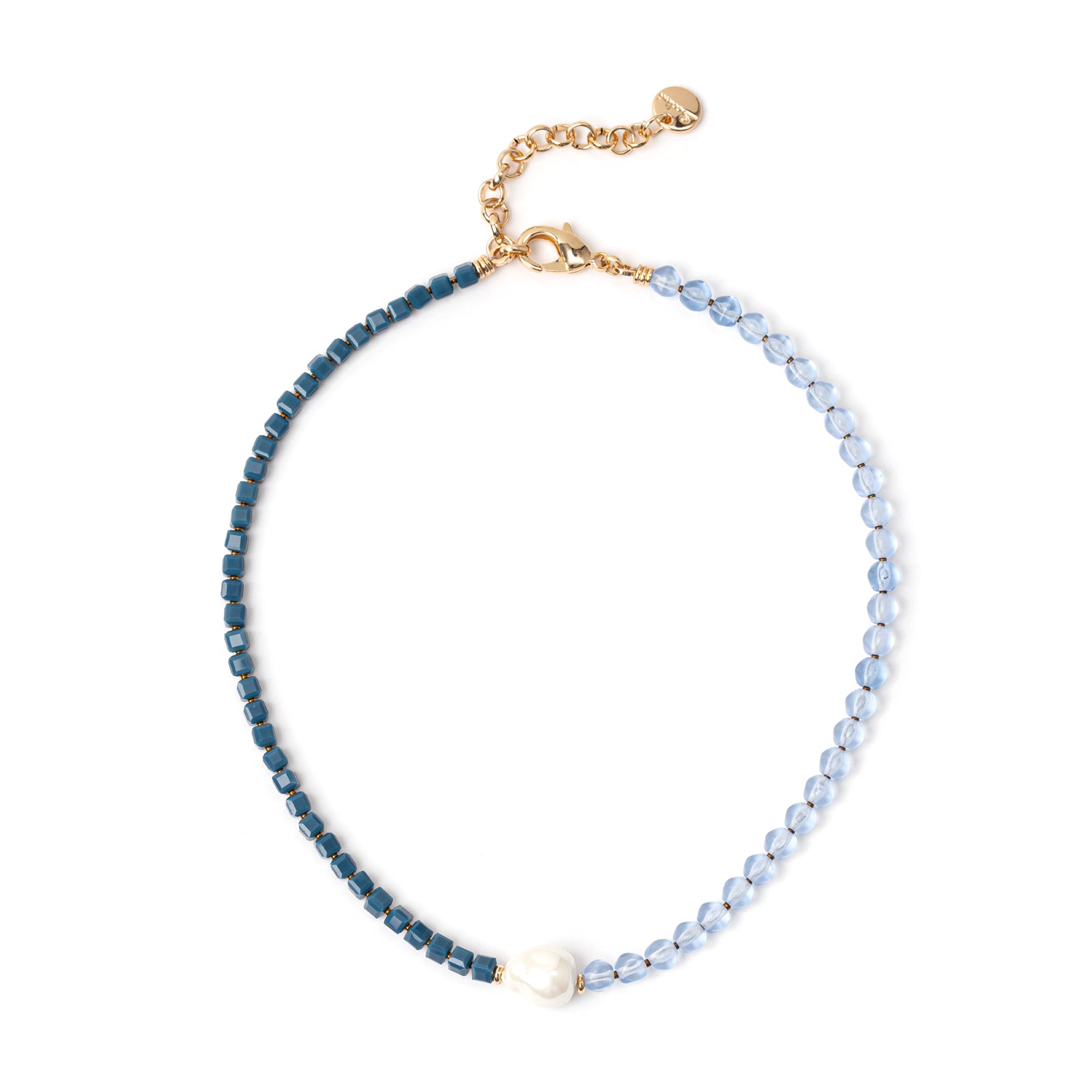 Jane Blue Montana Necklace and Jane - Blue - Sodini Bijoux