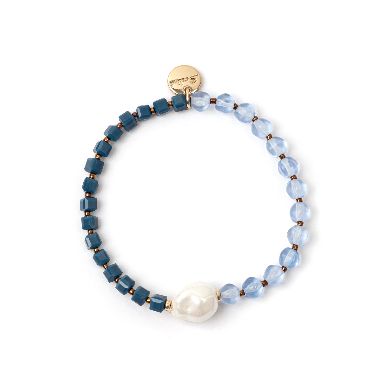 Bracciale Jane Blu Montana e Azzurro - Blu - Sodini Bijoux