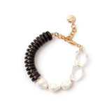 Jane White Bracelet and Jane - Black - Sodini Bijoux