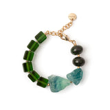 Jane Fluorite Bracelet and Jane - Green - Sodini Bijoux