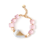 Jane Peach Bracelet and Jane - Pink - Sodini Bijoux