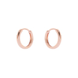 Hoop earrings Malibù - Pink gold - Sodini Bijoux