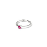 Anello punto luce Kristall - Fucsia - Sodini Bijoux