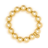 Elastic maxi boule bracelet Sissi - Gold - Sodini Bijoux