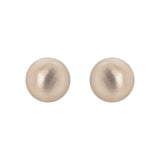 Dome earrings Sissi - Matt bronze - Sodini Bijoux