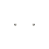 Small ball earrings Sissi - Silver - Sodini Bijoux