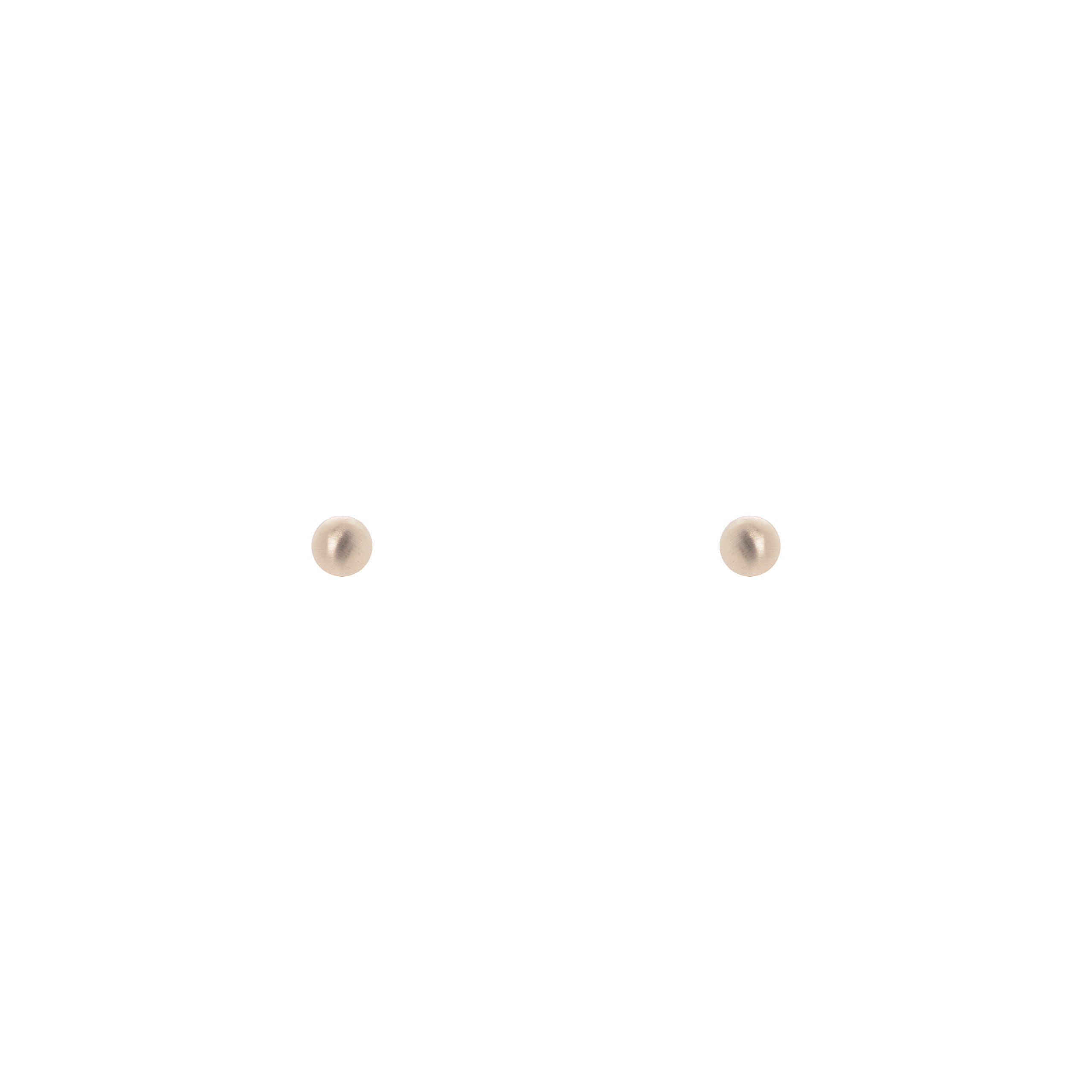 Small ball earrings Sissi - Matt bronze - Sodini Bijoux