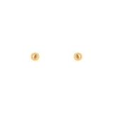 Ball earrings Sissi - Matt gold - Sodini Bijoux