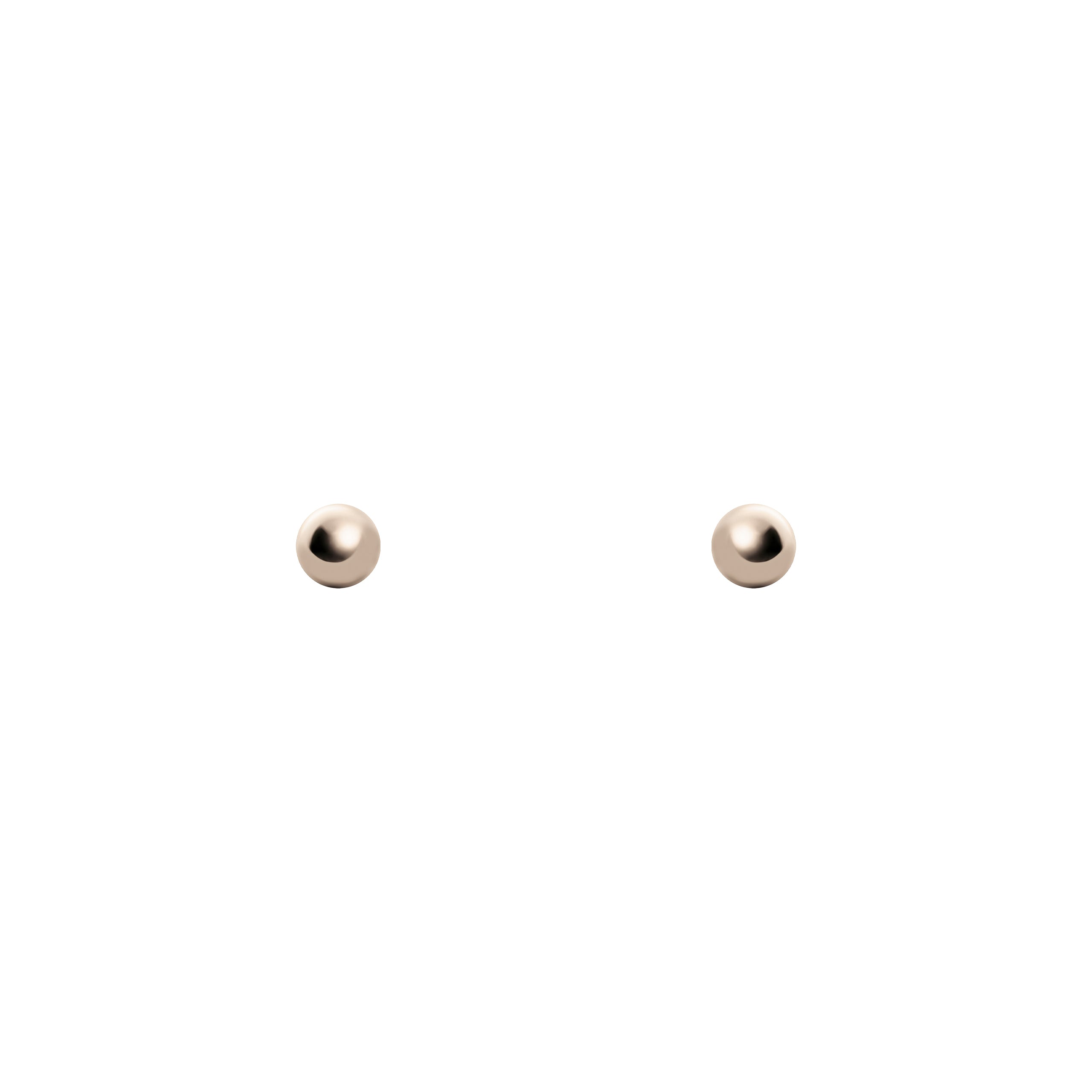 Ball earrings Sissi - Bronze - Sodini Bijoux