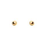 Ball stud earrings Sissi - Gold - Sodini Bijoux