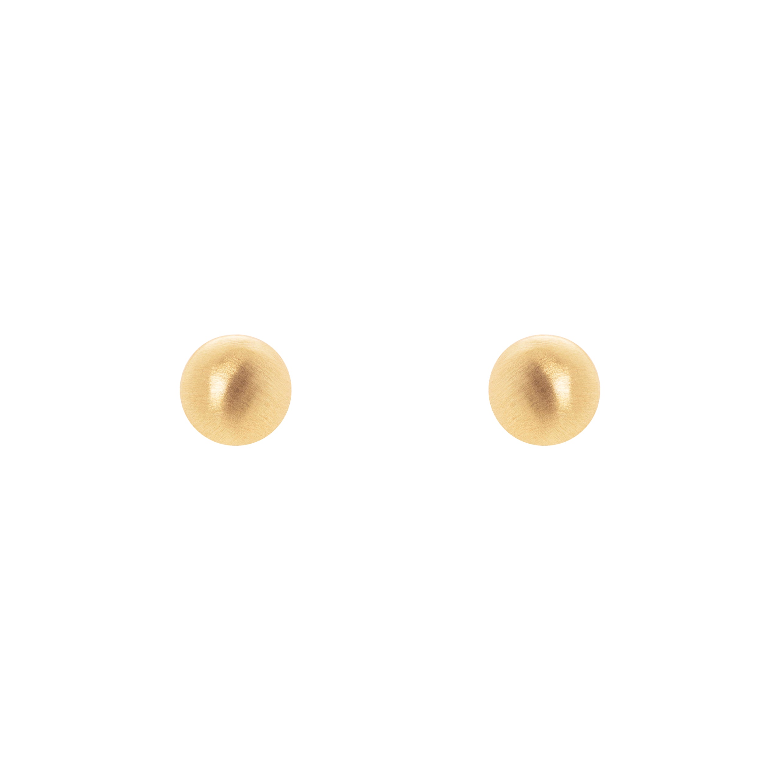 Ball Earrings Sissi - Matt gold - Sodini Bijoux