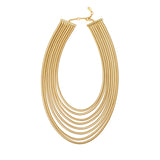 Multi-strand necklace Cleopatra - Gold - Sodini Bijoux