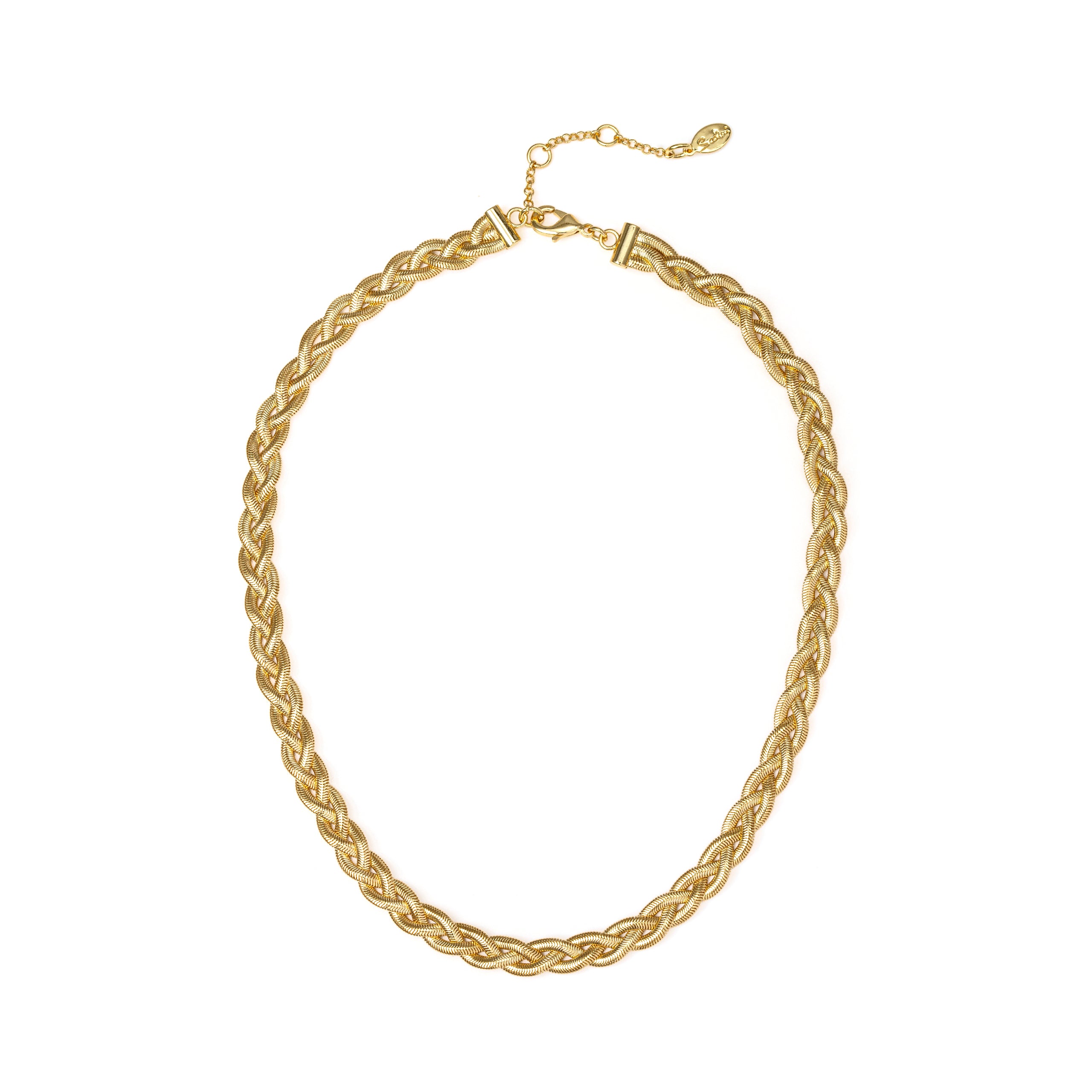 Interlocked chain necklace Cleopatra - Gold - Sodini Bijoux