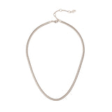 Serpentine necklace thin Cleopatra - Bronze - Sodini Bijoux