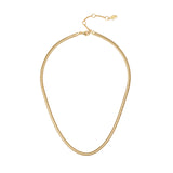 Thin serpentine necklace Cleopatra - Gold - Sodini Bijoux