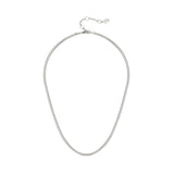 Serpentine necklace light Cleopatra - Silver - Sodini Bijoux