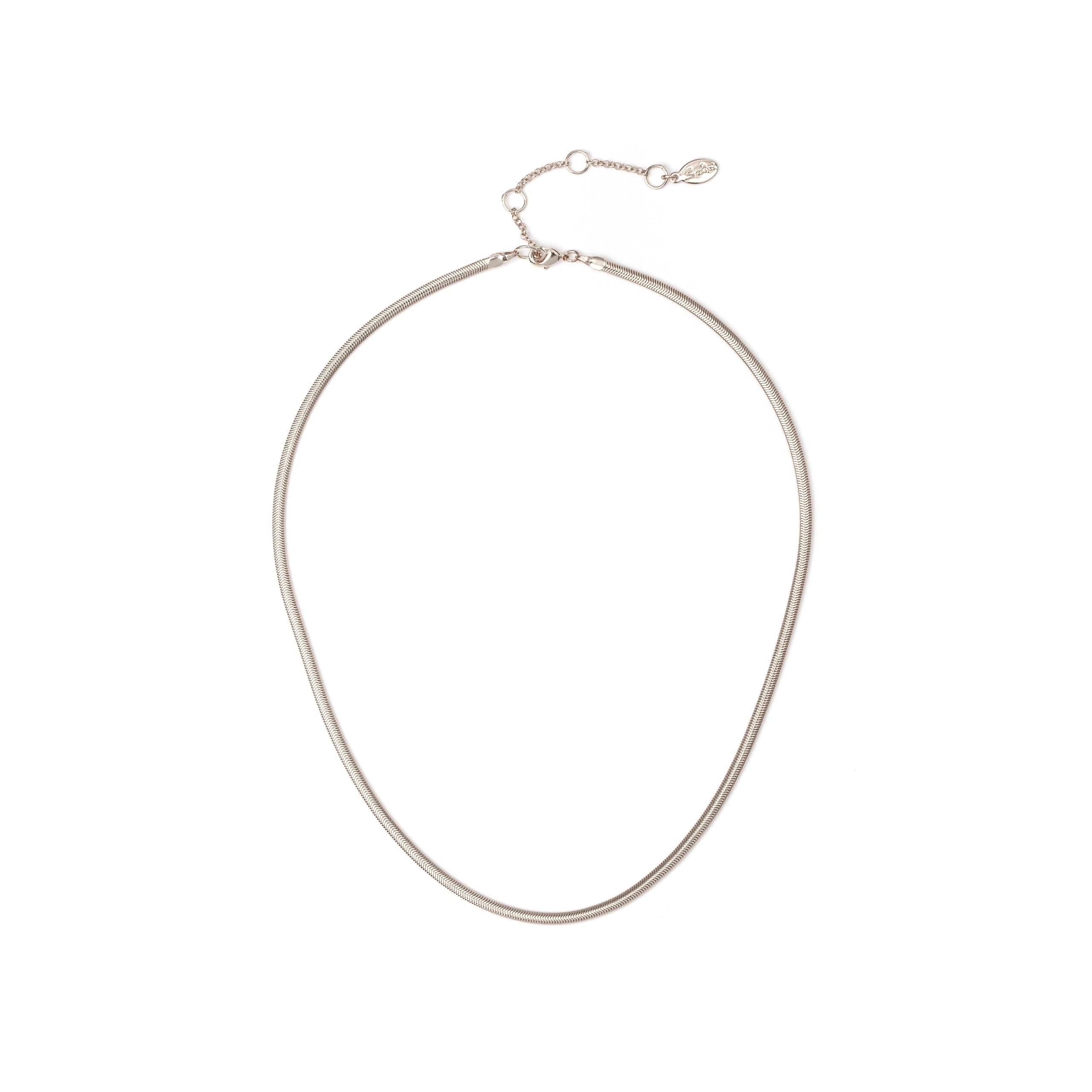 Short light serpentine necklace Cleopatra - Bronze - Sodini Bijoux