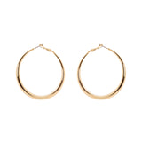 Large hoop earrings Isabel - Gold - Sodini Bijoux