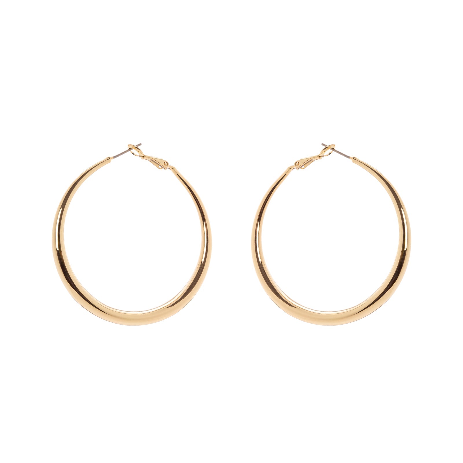 Large hoop earrings Isabel - Gold - Sodini Bijoux