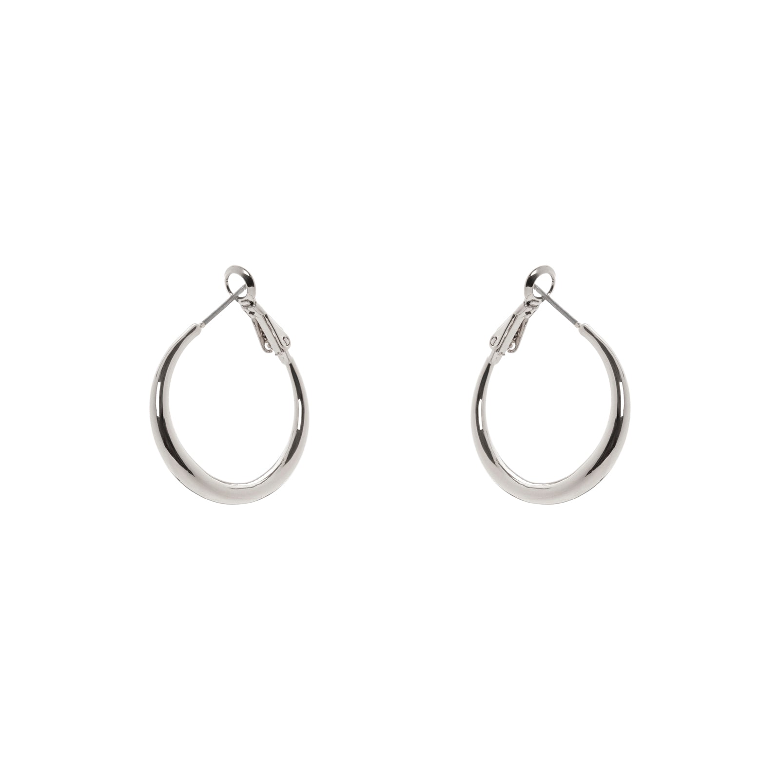 Small hoop earrings Isabel - Silver - Sodini Bijoux