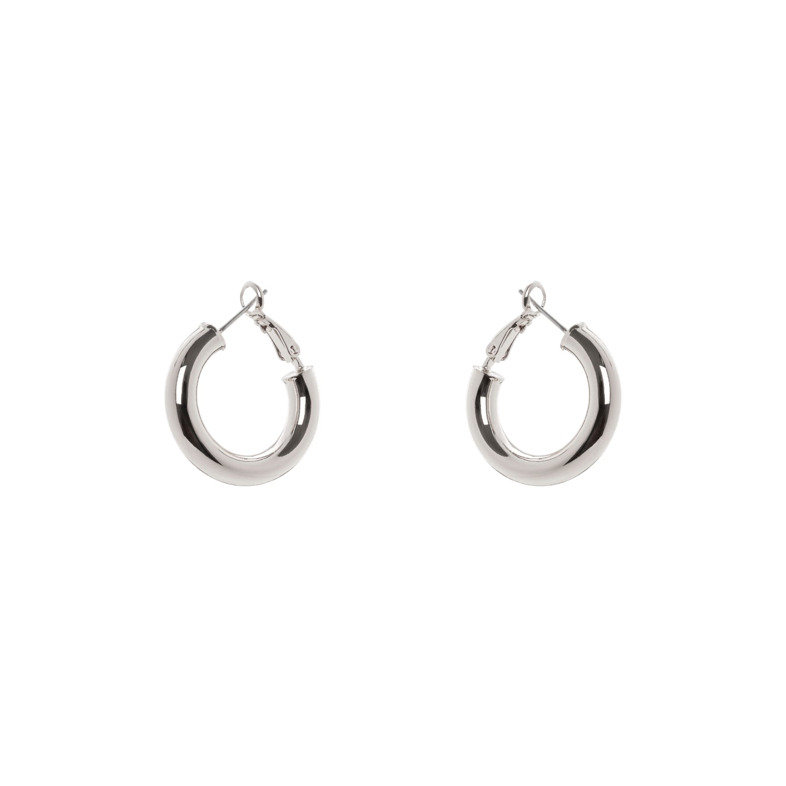 Mini hoop earrings Isabel - Silver - Sodini Bijoux