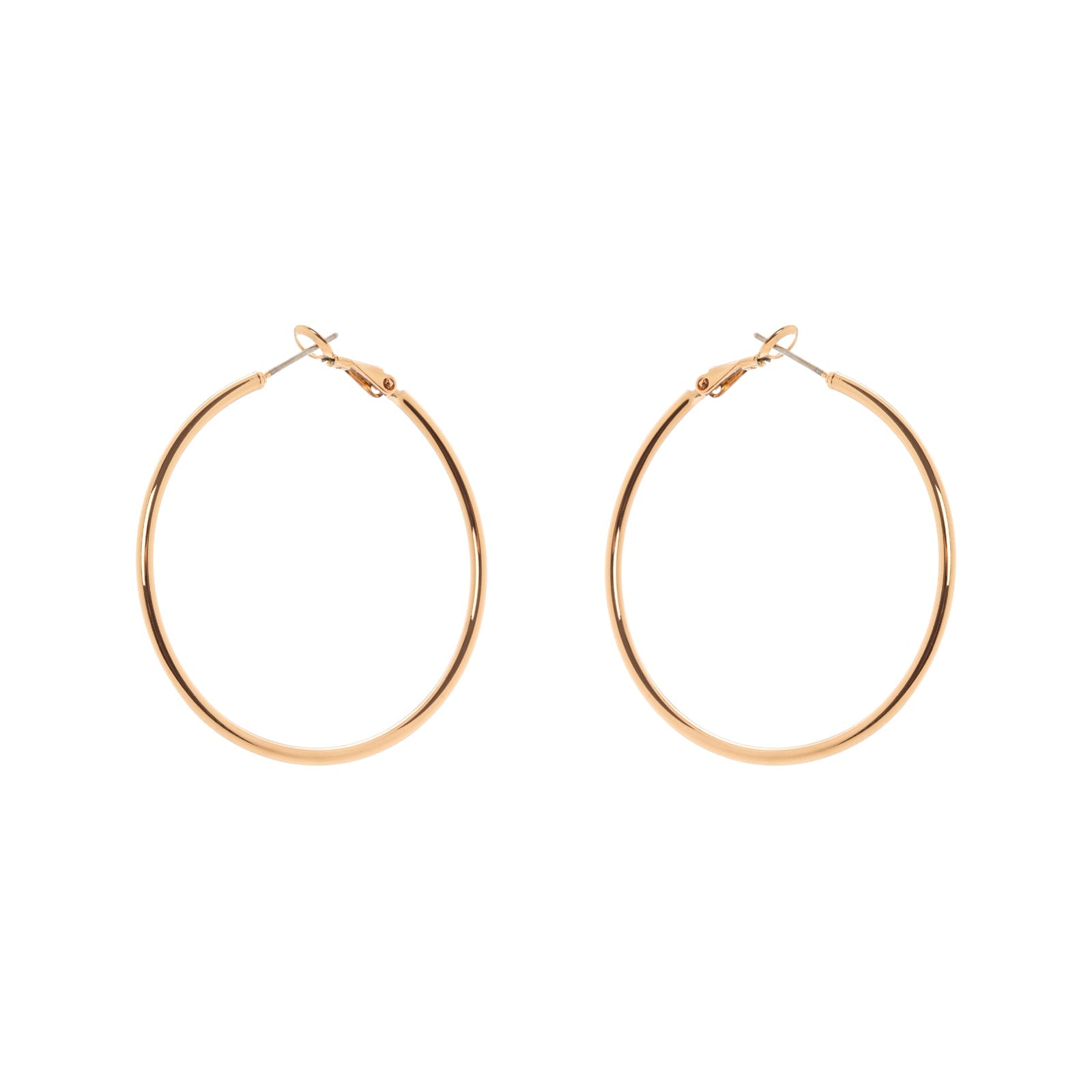 Lean hoop earrings Isabel - Gold - Sodini Bijoux