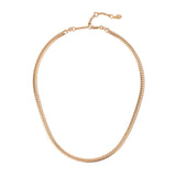 Girocollo a maglia cubana stretta Chains - Oro - Sodini Bijoux