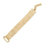 Bracciale con fascia a rombi Brienne - Oro - Sodini Bijoux