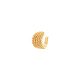 Orecchino Ear cuff cerchietto e fascia pavè Rania - Oro - Sodini Bijoux