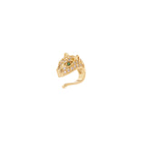 Orecchino Ear cuff testa di animaletto Rania - Oro - Sodini Bijoux