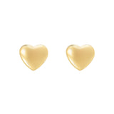 Little heart small earrings Rania - Gold - Sodini Bijoux